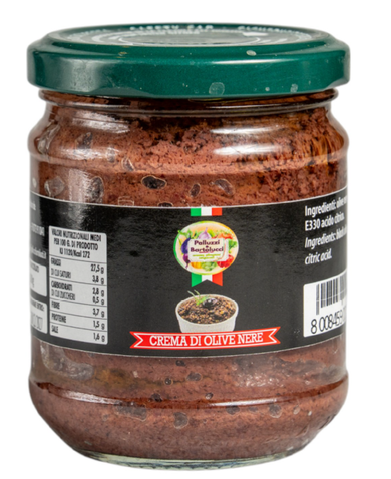 Crema di Olive Nere 180 gr